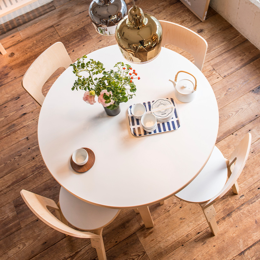 Artek（アルテック） 90Aテーブル Φ100cm