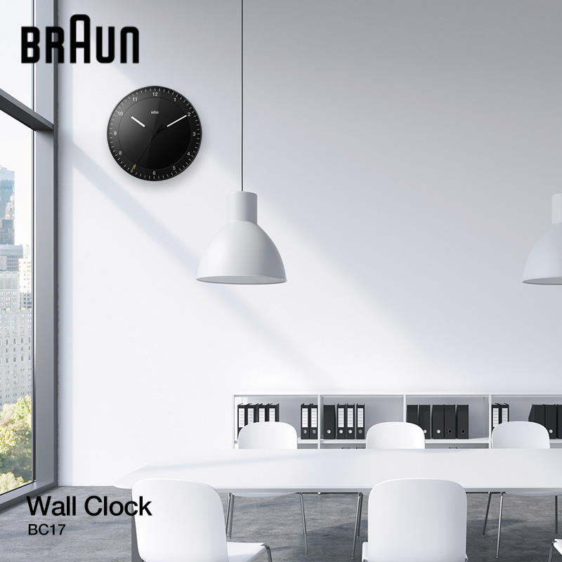 BRAUN ブラウン Wall Clock ウォールクロック 壁掛け時計 BC17