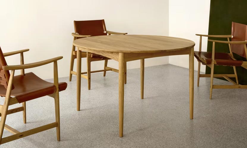 Carl Hansen & Son カール・ハンセン＆サン BM0121 伸長式 ダイニングテーブル W120-180cm オーク （オイルフィニッシュ） デザイン：ボーエ・モーエンセン