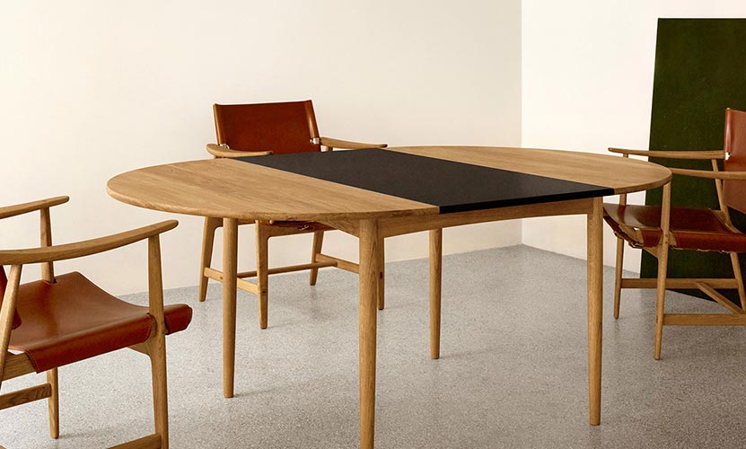 Carl Hansen & Son カール・ハンセン＆サン BM0121 伸長式 ダイニングテーブル W120-180cm オーク デザイン：ボーエ・モーエンセン