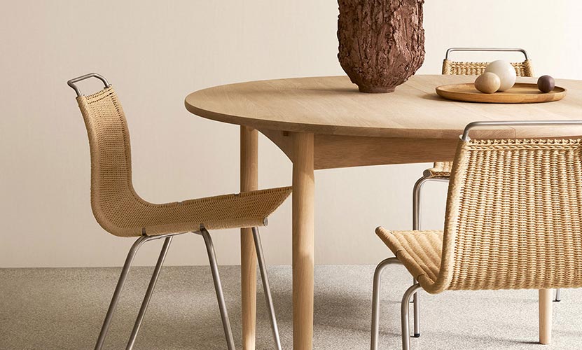 Carl Hansen & Son カール・ハンセン＆サン BM0121 伸長式 ダイニングテーブル W120-180cm オーク デザイン：ボーエ・モーエンセン