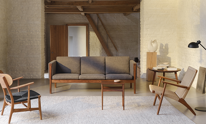 Carl Hansen & Son カール・ハンセン＆サン CH004 Nesting Tables ネスティング テーブル 3台セット サイドテーブル デザイン：ハンス・J・ウェグナー