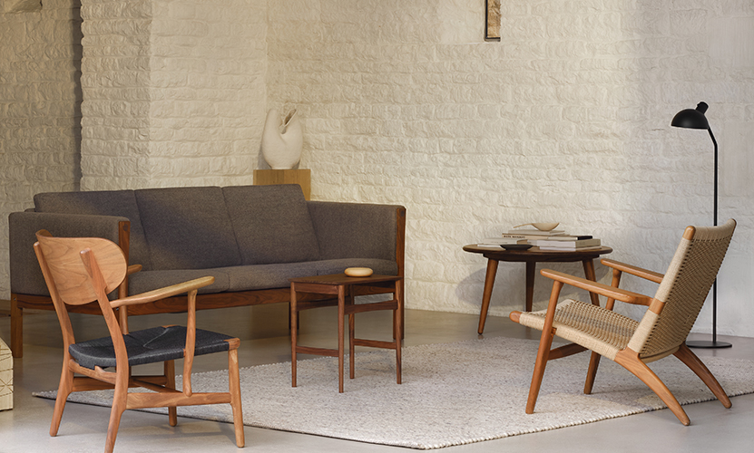 Carl Hansen & Son カール・ハンセン＆サン CH004 Nesting Tables ネスティング テーブル 3台セット サイドテーブル デザイン：ハンス・J・ウェグナー