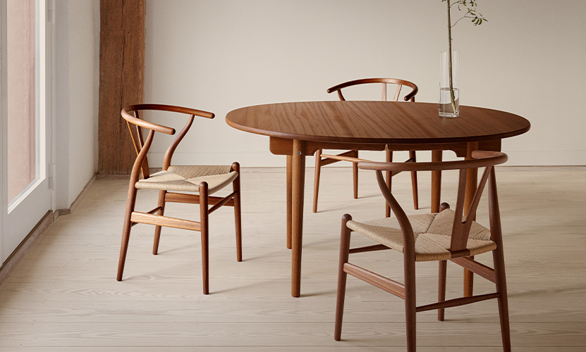 Carl Hansen & Son カール・ハンセン＆サン CH337 伸長式 ダイニングテーブル W140~200cm デザイン：ハンス・J・ウェグナー