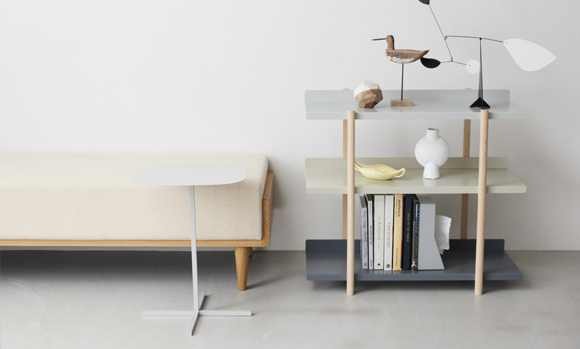 DUENDE デュエンデ SOLID STEEL TABLE ソリッド スチール テーブル DU0326 カラー：3色 デザイン：PERMANENT31