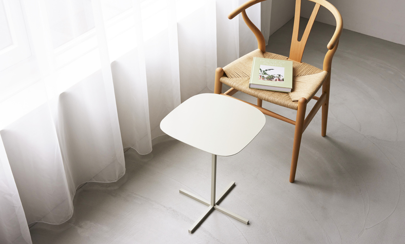DUENDE デュエンデ SOLID STEEL TABLE ソリッド スチール テーブル DU0326 カラー：3色 デザイン：PERMANENT31