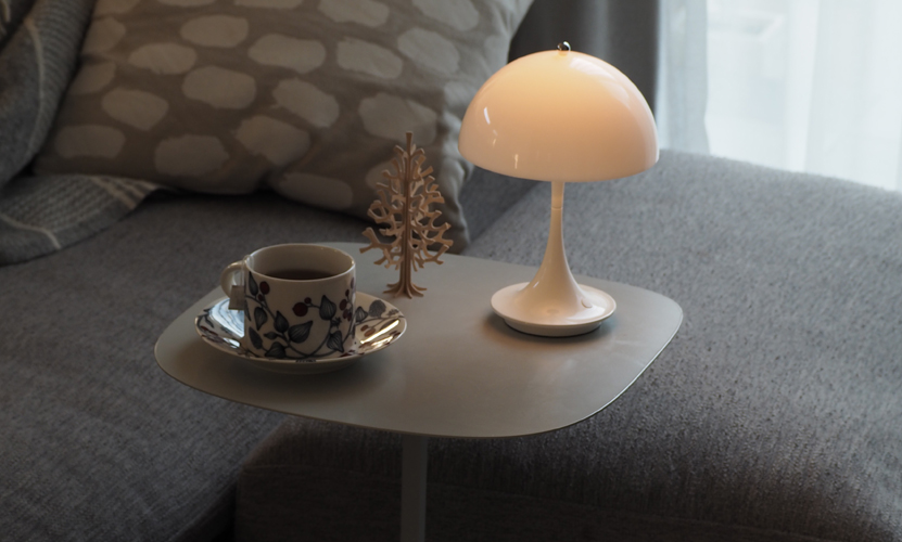 DUENDE デュエンデ SOLID STEEL TABLE ソリッド スチール テーブル DU0326 カラー：3色 デザイン：PERMANENT31