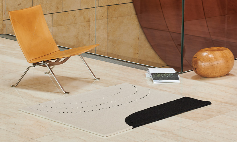 FRITZ HANSEN フリッツ・ハンセン RUG ラグ DOTTED BALANCE ドット バランス 103×130cm