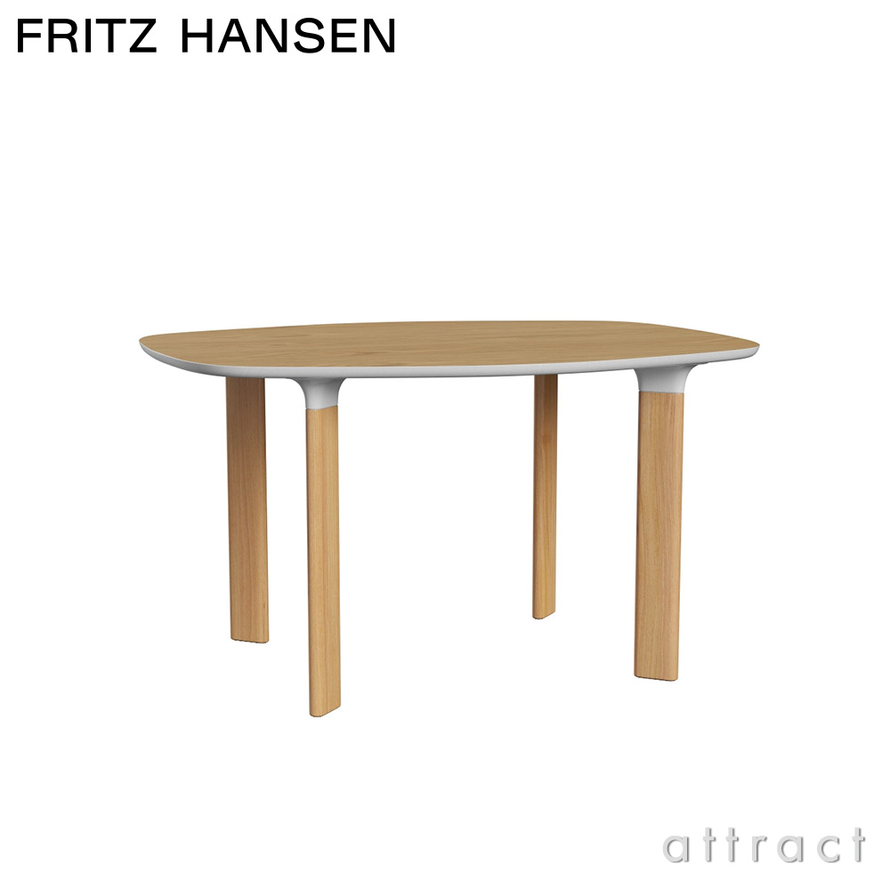 FRITZ HANSEN フリッツ・ハンセン ANALOG アナログテーブル JH63 ダイニングテーブル 105×185cm 無垢材ベース  カラー：4色 デザイン：ハイメ・アジョン | アトラクト・オンラインショップ