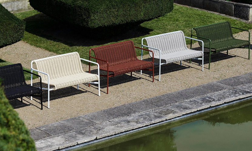 HAY ヘイ Palissade Cord パリサード コード Dining Bench Armrest ダイニング ベンチ アームレスト カラー：5色 デザイン：ロナン＆エルワン・ブルレック