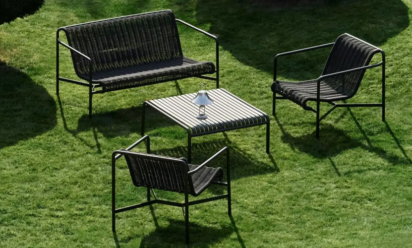 HAY ヘイ Palissade Cord パリサード コード Lounge Chair Low ラウンジチェア ロー カラー：5色 デザイン：ロナン＆エルワン・ブルレック