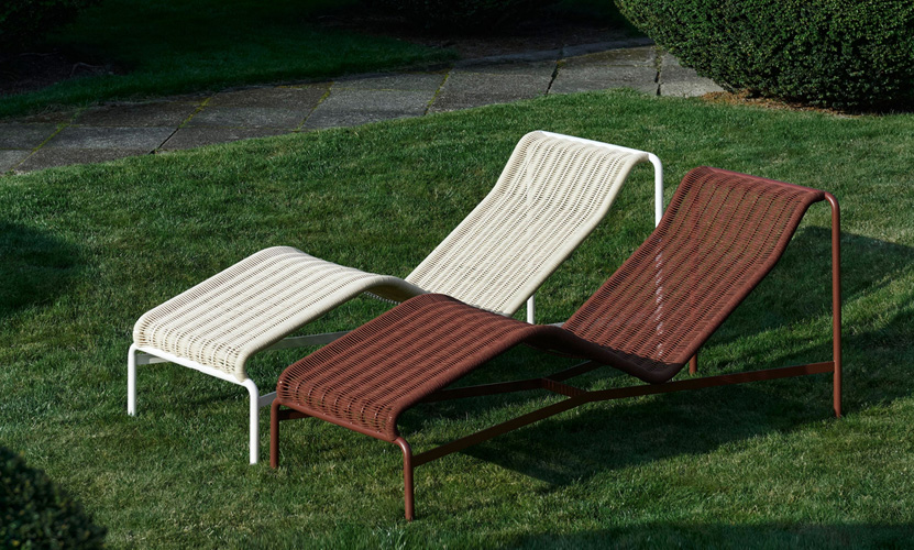 HAY ヘイ Palissade Cord パリサード コード Chaise Longue シェーズロング ラウンジチェア カラー：5色 デザイン：ロナン＆エルワン・ブルレック