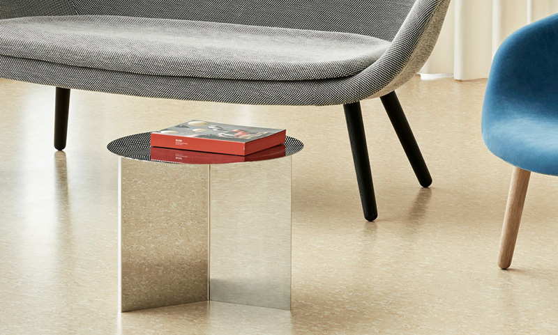 HAY ヘイ Slit Table スリット テーブル Steel Round スチール ラウンド サイドテーブル Φ45×H35.5cm ステンレススチール 塗装またはメッキ仕上げ カラー：5色 デザイン：HAY