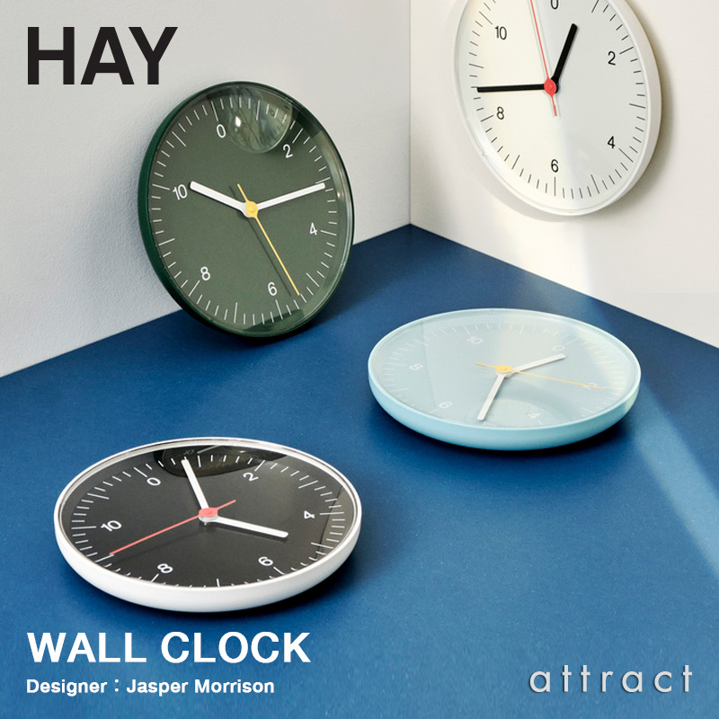 Wall Clock Φ26.5cm 掛け時計 カラー：4色