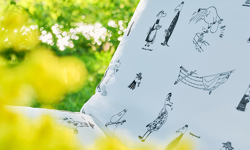 Ligne Roset リーン・ロゼ ROSETTogo ロゼトーゴ MOOMIN Riviera ムーミン リビエラ ソファ 限定ファブリック