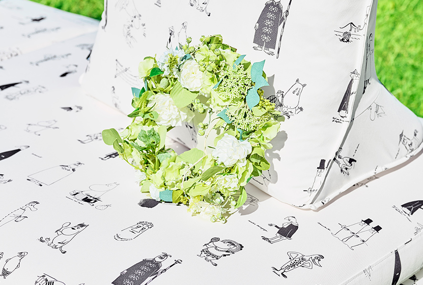 Ligne Roset リーン・ロゼ ROSETTogo ロゼトーゴ MOOMIN Riviera ムーミン リビエラ ソファ 限定ファブリック