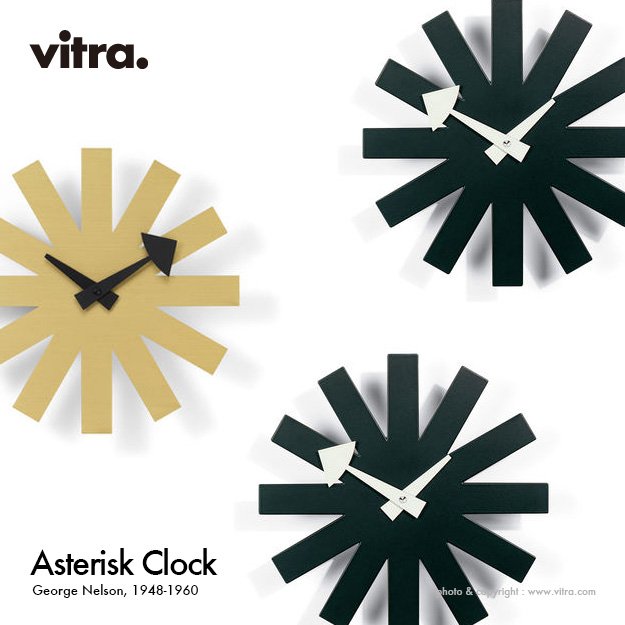 Vitra ヴィトラ Wall Clock ウォールクロック デザイン：ジョージ・ネルソン