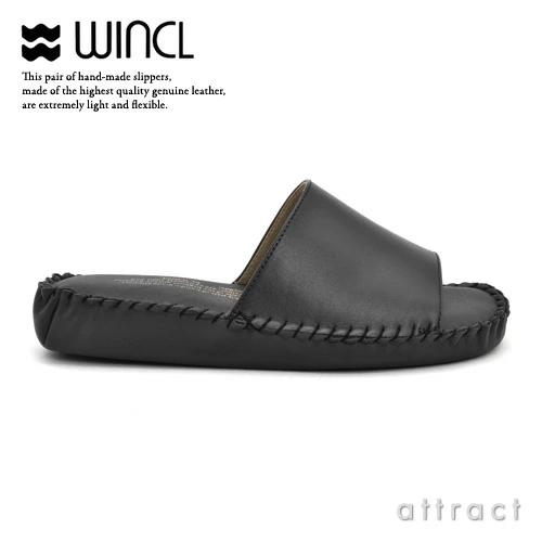 WINCL ウィンクル Leather Slippers レザースリッパ