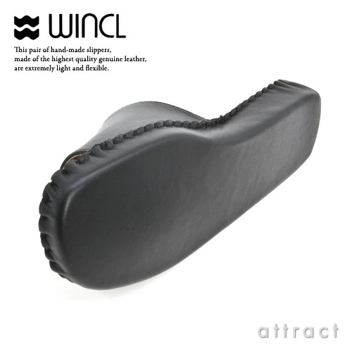 WINCL ウィンクル Leather Slippers レザースリッパ