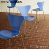  FRITZ HANSEN フリッツ・ハンセン SERIES 7 セブンチェア 3107 チェア カラードアッシュ カラー：ディープクレイ ベースカラー：クローム仕上げ デザイン：アルネ・ヤコブセン