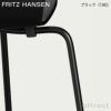 FRITZ HANSEN フリッツ・ハンセン SERIES 7 セブンチェア 3107 チェア カラードアッシュ カラー：ブラック ベースカラー：ブラック粉体塗装 デザイン：アルネ・ヤコブセン