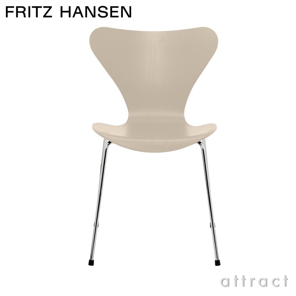 FRITZ HANSEN フリッツ・ハンセン SERIES 7 セブンチェア 3107 チェア カラードアッシュ カラー：16色 ベースカラー：7色 デザイン：アルネ・ヤコブセン