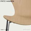 FRITZ HANSEN フリッツ・ハンセン SERIES 7 セブンチェア 3107 チェア ナチュラルウッド カラー：10色 ベースカラー：6色 デザイン：アルネ・ヤコブセン