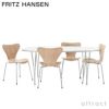 FRITZ HANSEN フリッツ・ハンセン SERIES 7 セブンチェア 3107 チェア ナチュラルウッド カラー：10色 ベースカラー：6色 デザイン：アルネ・ヤコブセン