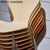FRITZ HANSEN フリッツ・ハンセン SERIES 7 セブンチェア 3107 チェア ナチュラルウッド カラー：オーク ベースカラー：クローム仕上げ デザイン：アルネ・ヤコブセン