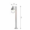 Louis Poulsen ルイスポールセン Toldbod 155 Bollard トルボー 155 ボラード Φ155mm カラー：アルミ デザイン：Louis Poulsen Lighting A/S