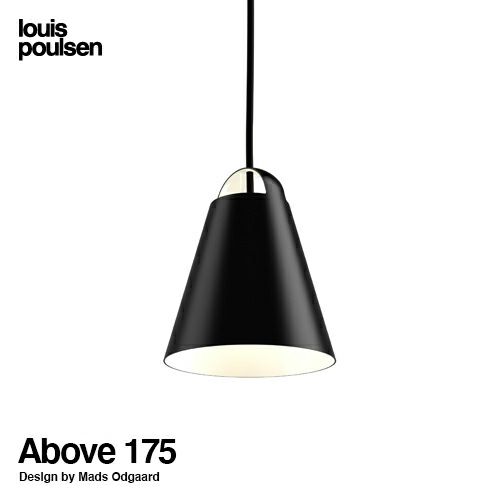 Louis Poulsen ルイスポールセン Above アバーヴ Φ175 ペンダントライト カラー：ブラック LED デザイン：マッス・オドゴー