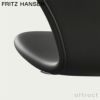 FRITZ HANSEN フリッツ・ハンセン SERIES 7 セブンチェア 3117 チェア フルパディング エッセンシャルレザー カラー：5色 ベースカラー：6色 デザイン：アルネ・ヤコブセン （アームなし・シート高さ調整機能 44-56cm・回転機能・キャスター付き）