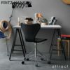 FRITZ HANSEN フリッツ・ハンセン SERIES 7 セブンチェア 3117 チェア フルパディング エッセンシャルレザー カラー：5色 ベースカラー：6色 デザイン：アルネ・ヤコブセン （アームなし・シート高さ調整機能 44-56cm・回転機能・キャスター付き）