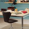 FRITZ HANSEN フリッツ・ハンセン SERIES 7 セブンチェア 3117 チェア フルパディング エッセンシャルレザー カラー：5色 ベースカラー：6色 デザイン：アルネ・ヤコブセン （アームなし・シート高さ調整機能 44-56cm・回転機能・キャスター付き）