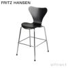 FRITZ HANSEN フリッツ・ハンセン SERIES 7 JUNIOR セブンチェア ジュニア 3177 チェア カラードアッシュ カラー：ブラック ベースカラー：クローム仕上げ デザイン：アルネ・ヤコブセン