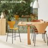 FRITZ HANSEN フリッツ・ハンセン SERIES 7 JUNIOR セブンチェア ジュニア 3177 チェア カラードアッシュ カラー：ブラック ベースカラー：クローム仕上げ デザイン：アルネ・ヤコブセン