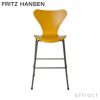 FRITZ HANSEN フリッツ・ハンセン SERIES 7 JUNIOR セブンチェア ジュニア 3177 チェア カラードアッシュ カラー：バーントイエロー ベースカラー：ブラウンブロンズ粉体塗装 デザイン：アルネ・ヤコブセン