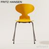 FRITZ HANSEN フリッツ・ハンセン ANT アリンコチェア 3101 チェア 4本脚 カラードアッシュ カラー：16色 ベースカラー：7色 デザイン：アルネ・ヤコブセン