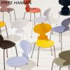 FRITZ HANSEN フリッツ・ハンセン ANT アリンコチェア 3101 チェア 4本脚 カラードアッシュ カラー：16色 ベースカラー：7色 デザイン：アルネ・ヤコブセン