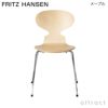 FRITZ HANSEN フリッツ・ハンセン ANT アリンコチェア 3101 チェア 4本脚 ナチュラルウッド カラー：10色 ベースカラー：6色 デザイン：アルネ・ヤコブセン