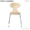 FRITZ HANSEN フリッツ・ハンセン ANT アリンコチェア 3101 チェア 4本脚 ナチュラルウッド カラー：10色 ベースカラー：6色 デザイン：アルネ・ヤコブセン