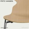 FRITZ HANSEN フリッツ・ハンセン ANT アリンコチェア 3101 チェア 4本脚 ナチュラルウッド カラー：10色 ベースカラー：6色 デザイン：アルネ・ヤコブセン