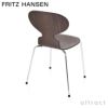 FRITZ HANSEN フリッツ・ハンセン ANT アリンコチェア 3101 チェア 4本脚 ナチュラルウッド カラー：10色 ベースカラー：6色 デザイン：アルネ・ヤコブセン