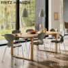 FRITZ HANSEN フリッツ・ハンセン ANT アリンコチェア 3101 チェア フロントパディング 4本脚 カラードアッシュ カラー：ブラック 張地：Vanir ヴァニール ファブリックカラー：ブラック/グレー（193） ベースカラー：クローム仕上げ デザイン：アルネ・ヤコブセン