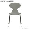 FRITZ HANSEN フリッツ・ハンセン ANT アリンコチェア 3101 チェア フロントパディング 4本脚 カラードアッシュ カラー：ディープクレイ 張地：Sunniva スニバ ファブリックカラー：サンド/ライトグレー（153） ベースカラー：ブラウンブロンズ粉体塗装 デザイン：アルネ・ヤコブセン