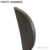 FRITZ HANSEN フリッツ・ハンセン ANT アリンコチェア 3101 チェア フロントパディング 4本脚 カラードアッシュ カラー：ディープクレイ 張地：Sunniva スニバ ファブリックカラー：サンド/ライトグレー（153） ベースカラー：ブラウンブロンズ粉体塗装 デザイン：アルネ・ヤコブセン