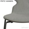 FRITZ HANSEN フリッツ・ハンセン ANT アリンコチェア 3101 チェア フロントパディング 4本脚 カラードアッシュ カラー：ディープクレイ 張地：Sunniva スニバ ファブリックカラー：サンド/ライトグレー（153） ベースカラー：ブラウンブロンズ粉体塗装 デザイン：アルネ・ヤコブセン