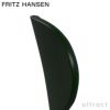 FRITZ HANSEN フリッツ・ハンセン ANT アリンコチェア 3101 チェア フロントパディング 4本脚 ラッカー カラー：エバーグリーン 張地：Vidar ヴィダー ファブリックカラー：ダークグリーン（1062） ベースカラー：クローム仕上げ デザイン：アルネ・ヤコブセン