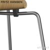 FRITZ HANSEN フリッツ・ハンセン ANT アリンコチェア 3101 チェア フロントパディング 4本脚 ナチュラルウッド カラー：オーク 張地：Vanir ヴァニール ファブリックカラー：ベージュマスタード（413） ベースカラー：クローム仕上げ デザイン：アルネ・ヤコブセン