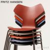 FRITZ HANSEN フリッツ・ハンセン GRAND PRIX グランプリチェア 3130 チェア カラードアッシュ カラー：16色 ベースカラー：7色 デザイン：アルネ・ヤコブセン